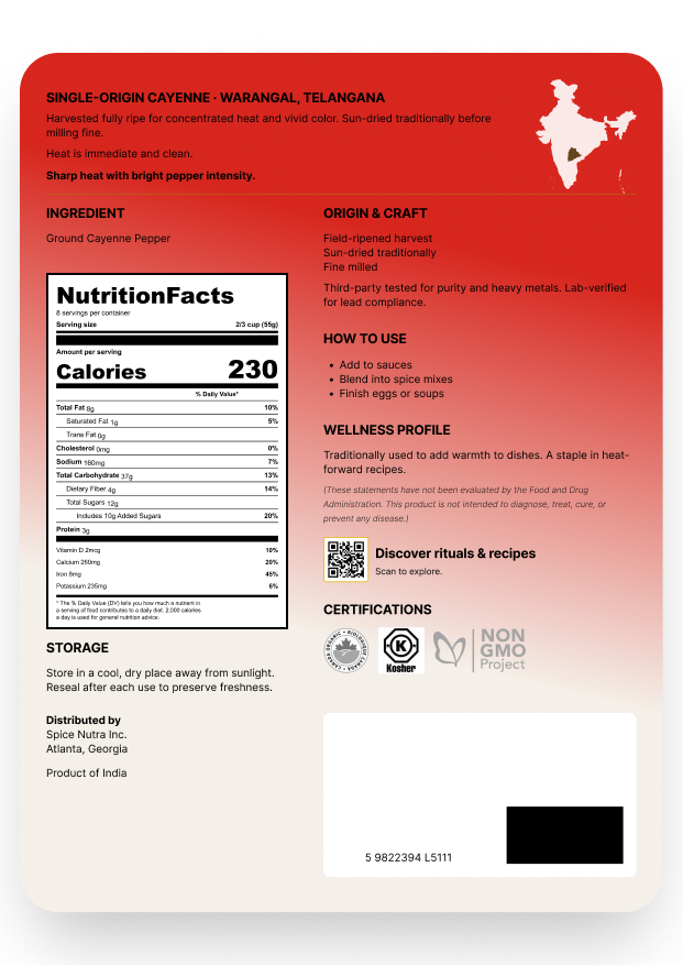 Cayenne Pepper Powder