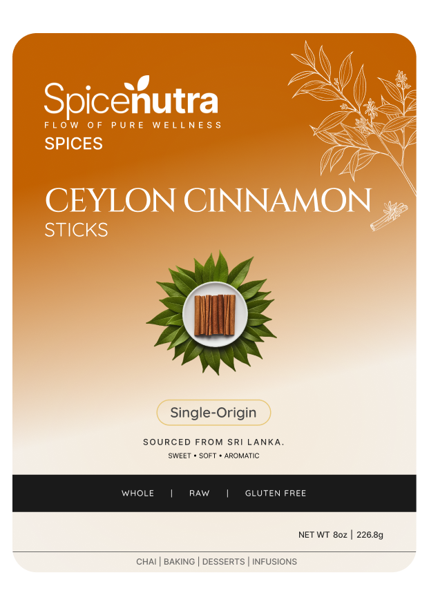 Ceylon Cinnamon Sticks (True Cinnamon Quills)