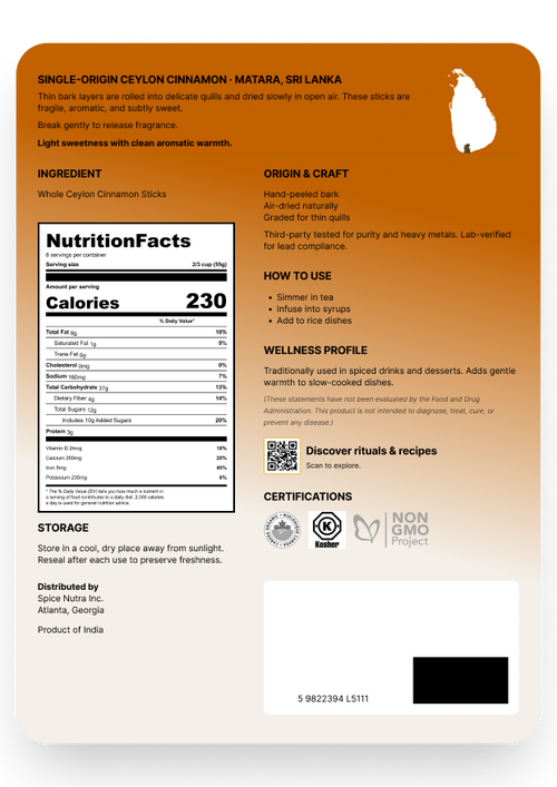 Ceylon Cinnamon Powder