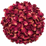 Organic Red Rose Petals, Whole