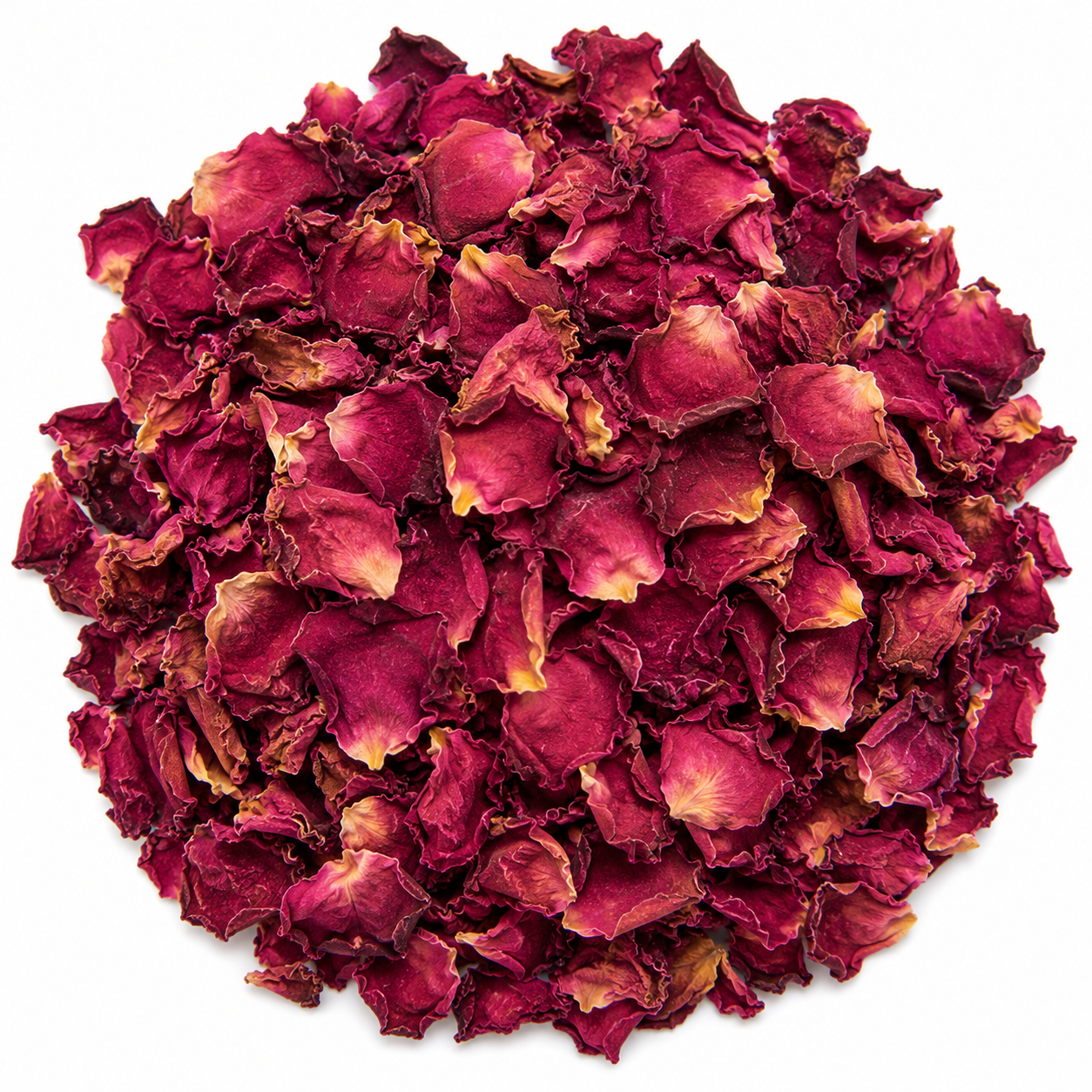 Organic Red Rose Petals, Whole