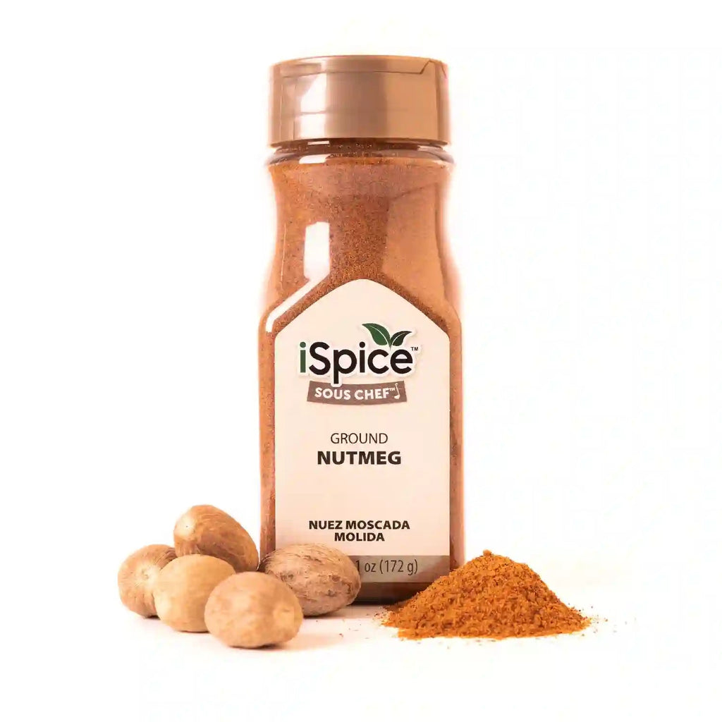 iSpice | Nutmeg Whole | 16 oz | Bulk Size | Gourmet Spice | Kosher